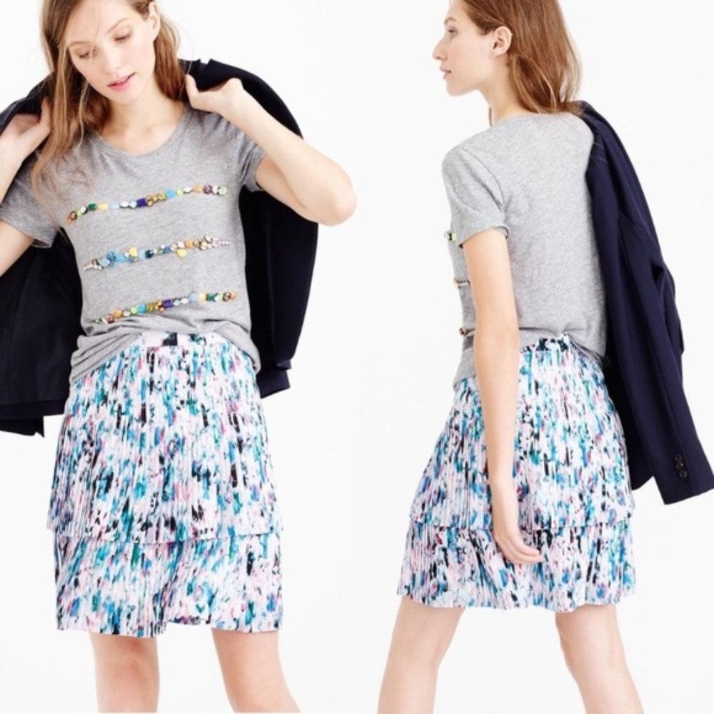 Jcrew colorful skirt